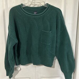 GAP green Crew Neck Sweater size S